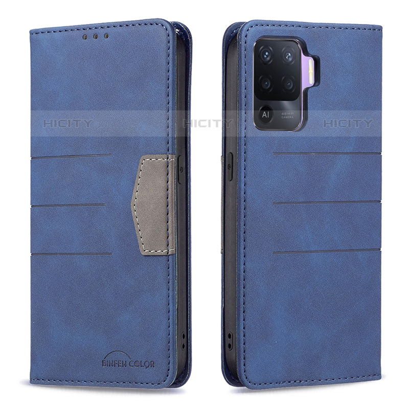 Coque Portefeuille Livre Cuir Etui Clapet B01F pour Oppo Reno5 Lite Plus