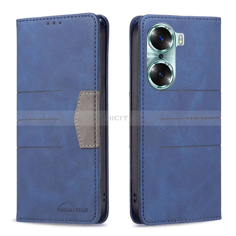 Coque Portefeuille Livre Cuir Etui Clapet B02F pour Huawei Honor 60 Pro 5G Plus