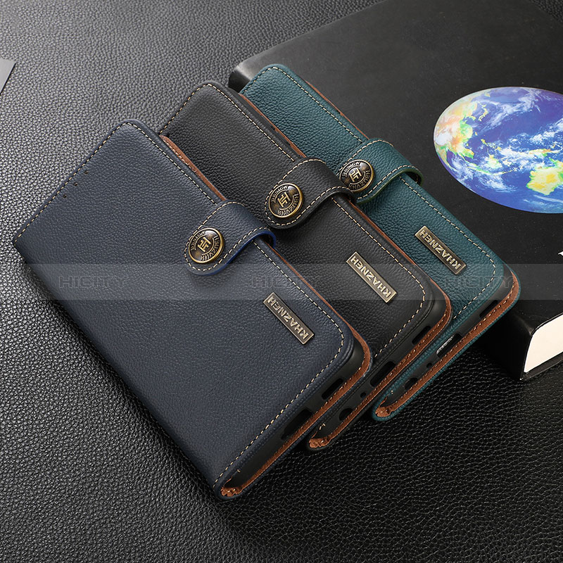 Coque Portefeuille Livre Cuir Etui Clapet B02H pour Xiaomi Redmi Note 10 Pro Max Plus