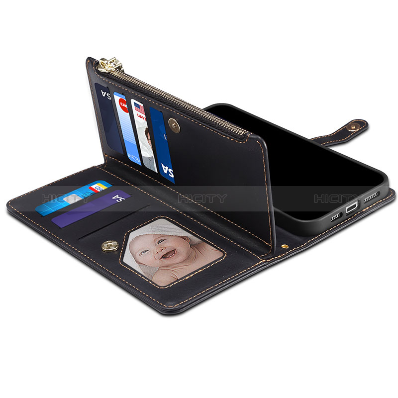 Coque Portefeuille Livre Cuir Etui Clapet B02S pour Samsung Galaxy Note 20 Ultra 5G Plus