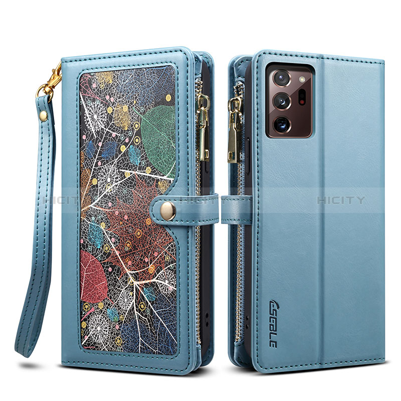 Coque Portefeuille Livre Cuir Etui Clapet B02S pour Samsung Galaxy Note 20 Ultra 5G Plus