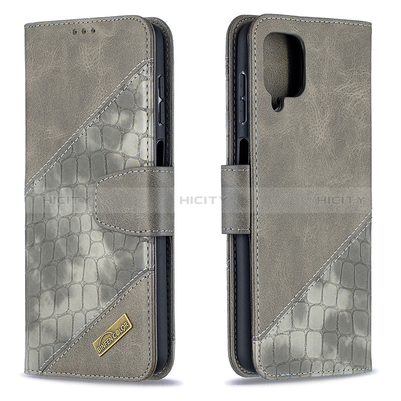 Coque Portefeuille Livre Cuir Etui Clapet B03F pour Samsung Galaxy F12 Plus