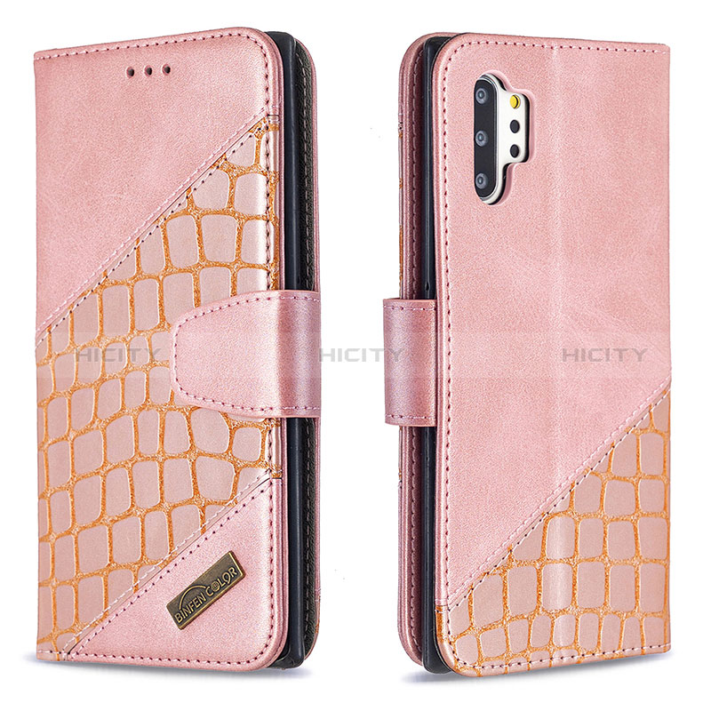 Coque Portefeuille Livre Cuir Etui Clapet B03F pour Samsung Galaxy Note 10 Plus 5G Plus