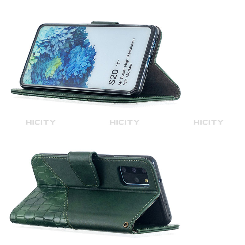 Coque Portefeuille Livre Cuir Etui Clapet B03F pour Samsung Galaxy S20 Plus 5G Plus