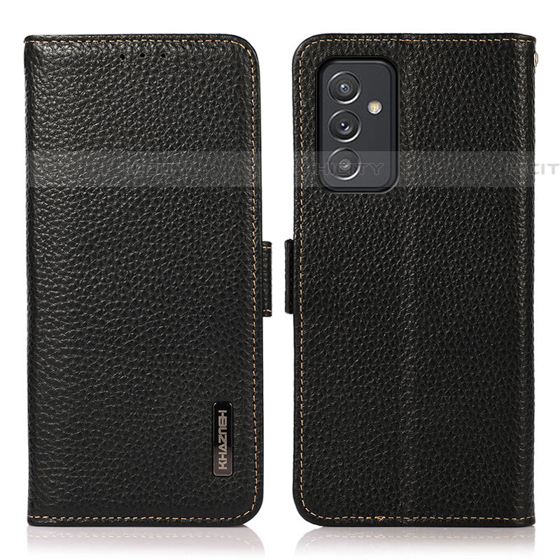 Coque Portefeuille Livre Cuir Etui Clapet B03H pour Samsung Galaxy A05s Noir Plus