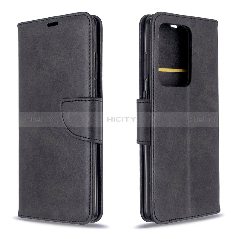 Coque Portefeuille Livre Cuir Etui Clapet B04F pour Samsung Galaxy S20 Plus Noir Plus