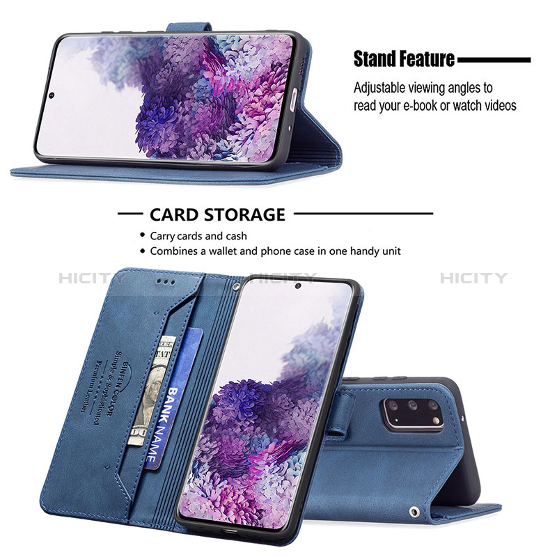 Coque Portefeuille Livre Cuir Etui Clapet B05F pour Samsung Galaxy S20 Plus