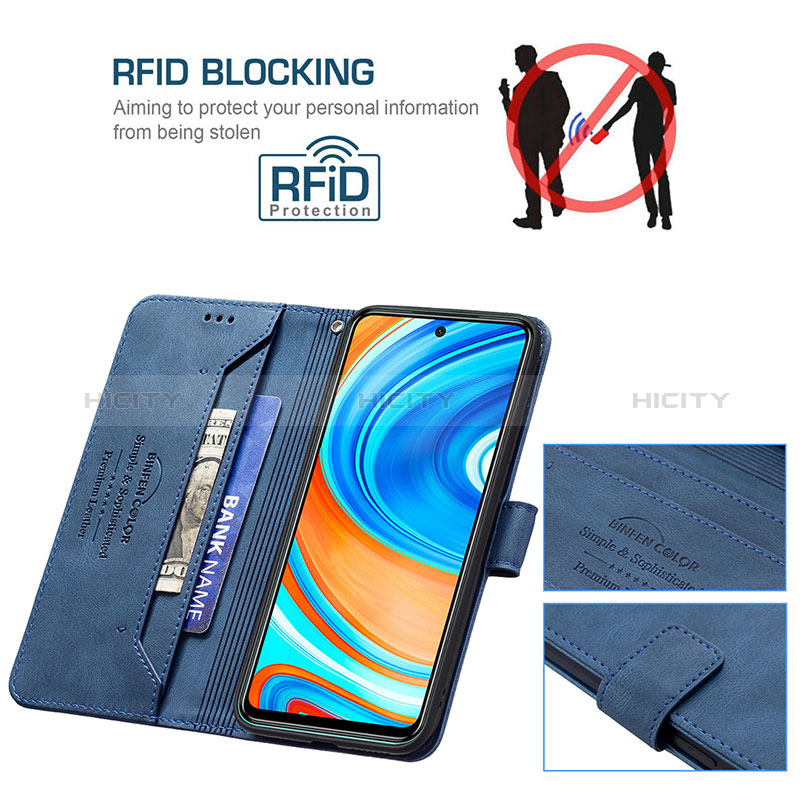 Coque Portefeuille Livre Cuir Etui Clapet B05F pour Xiaomi Redmi Note 9 Pro Plus