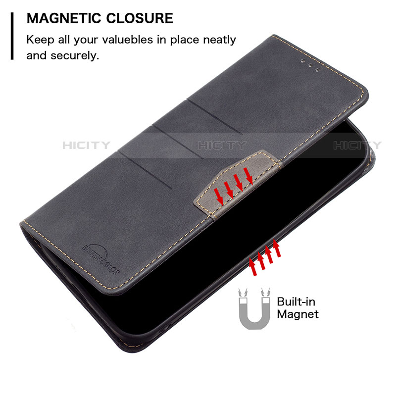 Coque Portefeuille Livre Cuir Etui Clapet B06F pour Motorola Moto E32s Plus