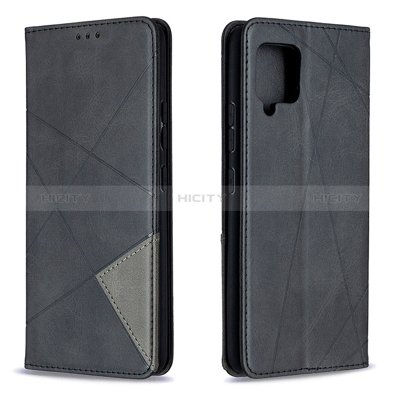 Coque Portefeuille Livre Cuir Etui Clapet B07F pour Samsung Galaxy A42 5G Noir Plus