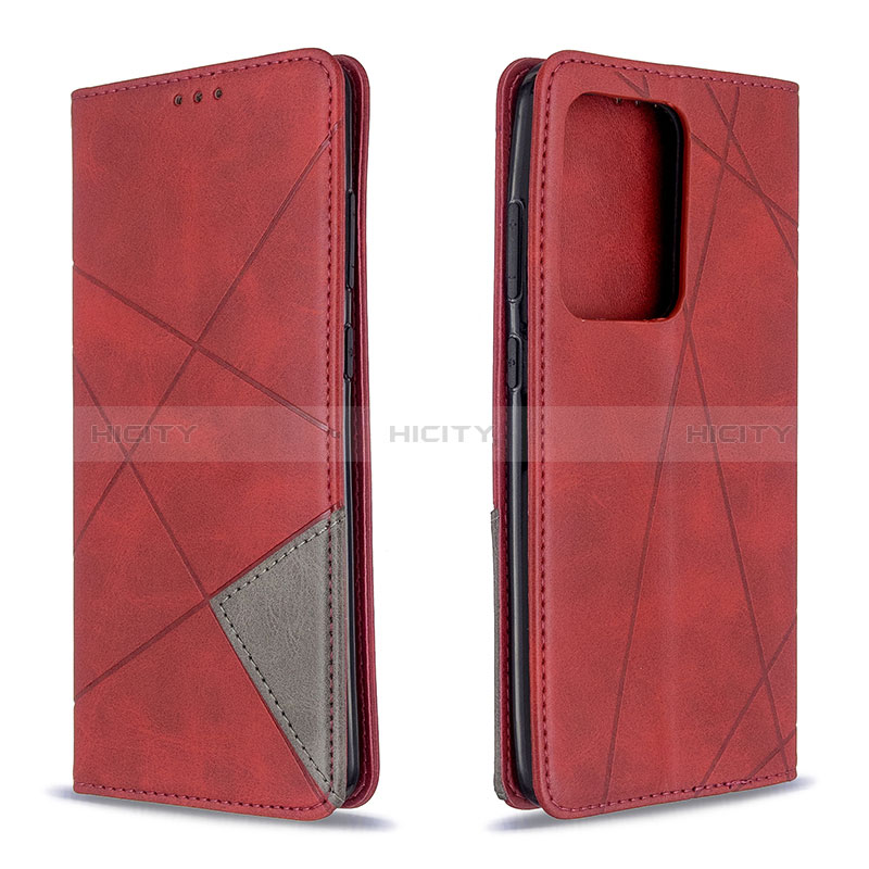 Coque Portefeuille Livre Cuir Etui Clapet B07F pour Samsung Galaxy S20 Plus Rouge Plus