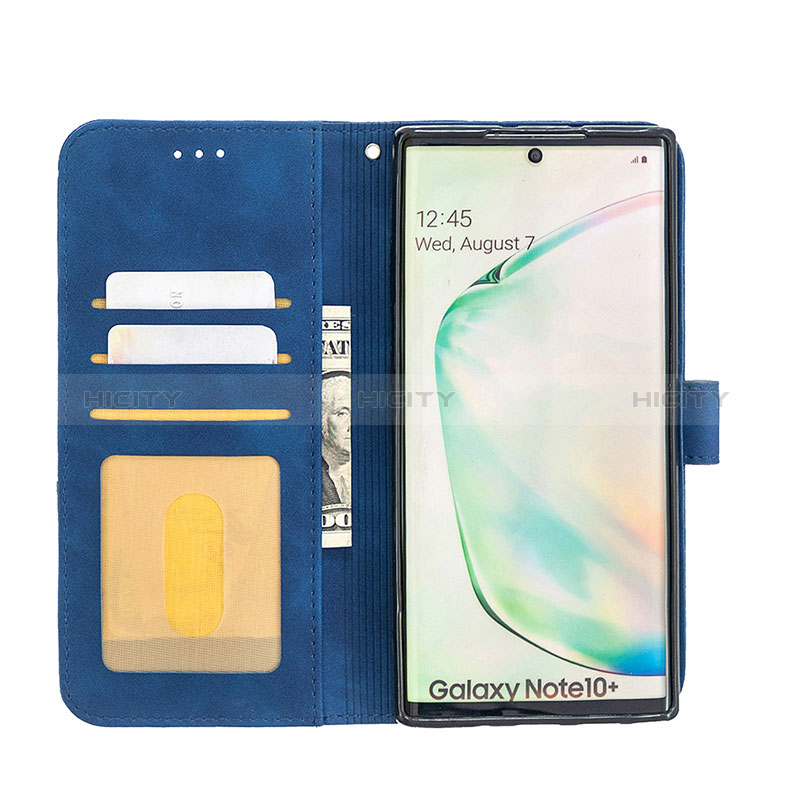 Coque Portefeuille Livre Cuir Etui Clapet B08F pour Samsung Galaxy Note 10 Plus 5G Plus