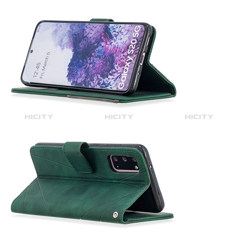 Coque Portefeuille Livre Cuir Etui Clapet B08F pour Samsung Galaxy S20 5G Plus