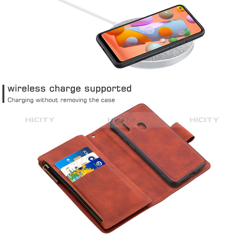 Coque Portefeuille Livre Cuir Etui Clapet B10F pour Samsung Galaxy M11 Plus