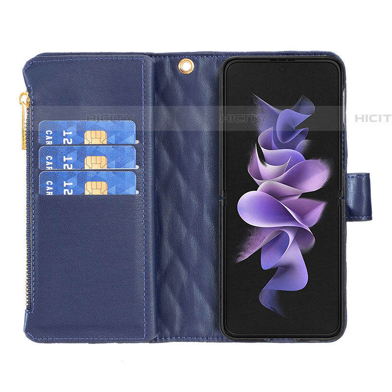 Coque Portefeuille Livre Cuir Etui Clapet B14F pour Samsung Galaxy Z Fold4 5G Plus