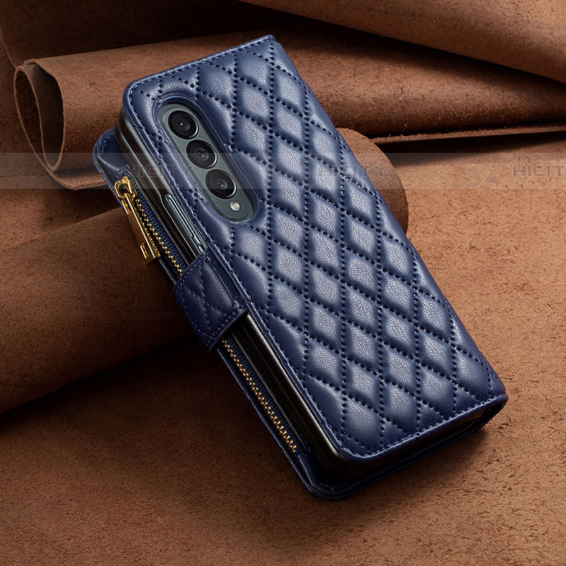 Coque Portefeuille Livre Cuir Etui Clapet B14F pour Samsung Galaxy Z Fold4 5G Plus