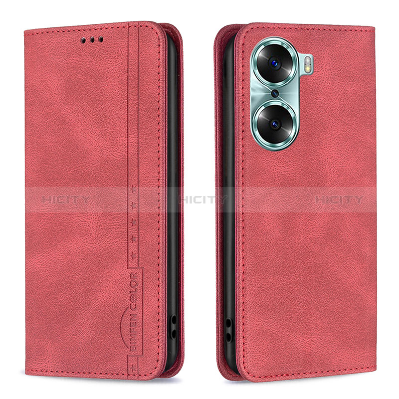 Coque Portefeuille Livre Cuir Etui Clapet B15F pour Huawei Honor 60 Pro 5G Plus