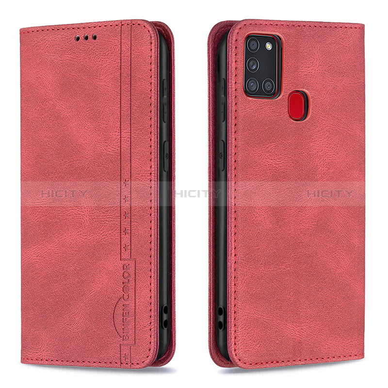 Coque Portefeuille Livre Cuir Etui Clapet B15F pour Samsung Galaxy A21s Plus