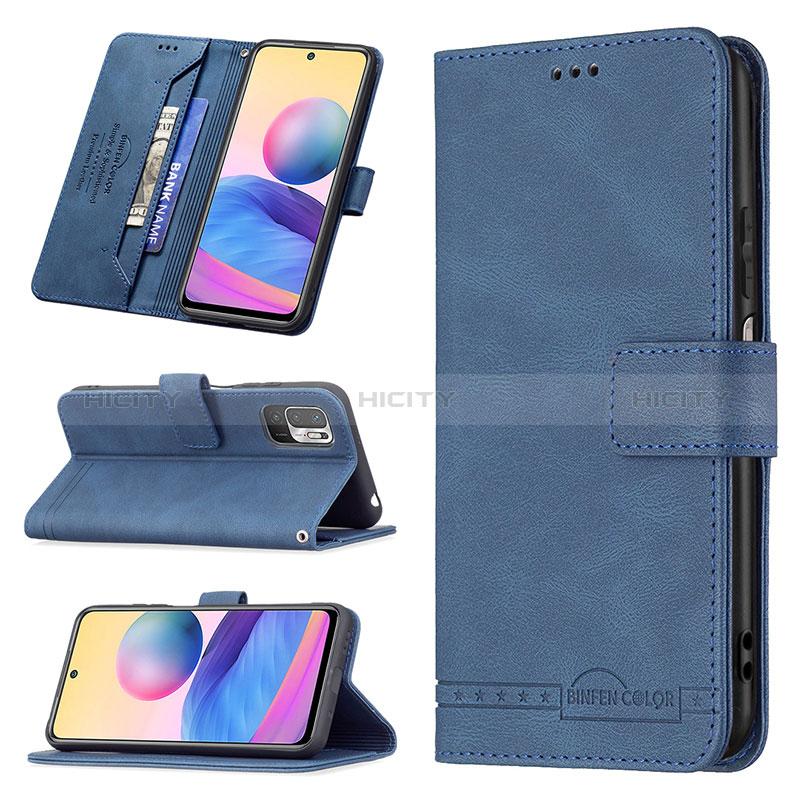 Coque Portefeuille Livre Cuir Etui Clapet B15F pour Xiaomi Redmi Note 10T 5G Plus