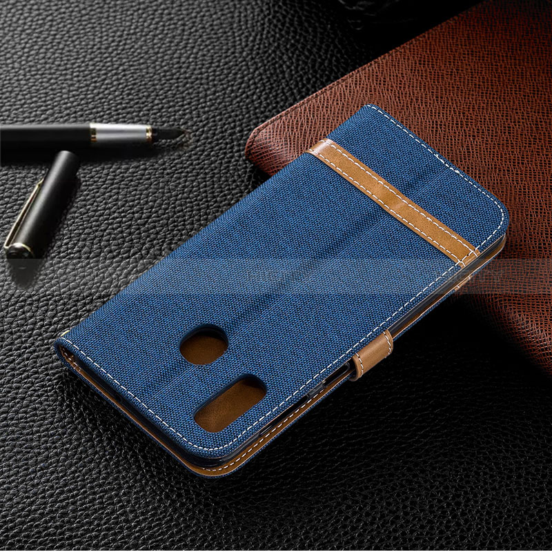 Coque Portefeuille Livre Cuir Etui Clapet B16F pour Samsung Galaxy M10S Plus