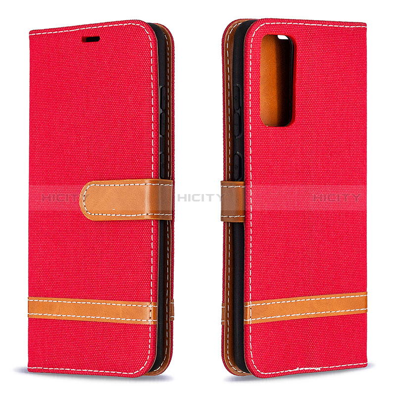 Coque Portefeuille Livre Cuir Etui Clapet B16F pour Samsung Galaxy S20 Lite 5G Plus