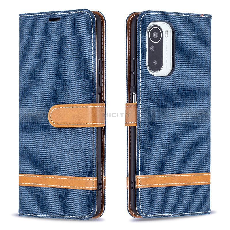 Coque Portefeuille Livre Cuir Etui Clapet B16F pour Xiaomi Redmi K40 5G Plus