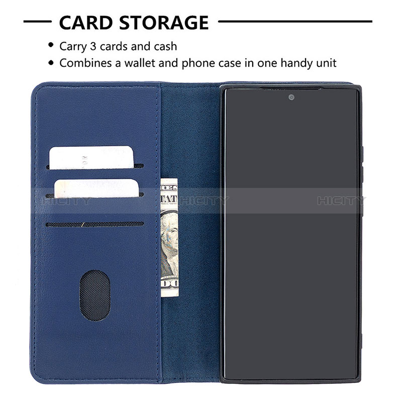 Coque Portefeuille Livre Cuir Etui Clapet B17F pour Samsung Galaxy Note 20 Ultra 5G Plus