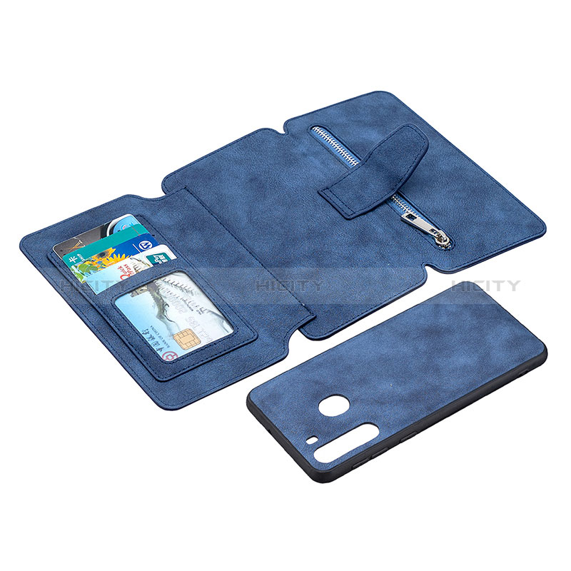 Coque Portefeuille Livre Cuir Etui Clapet B18F pour Samsung Galaxy A21 Plus