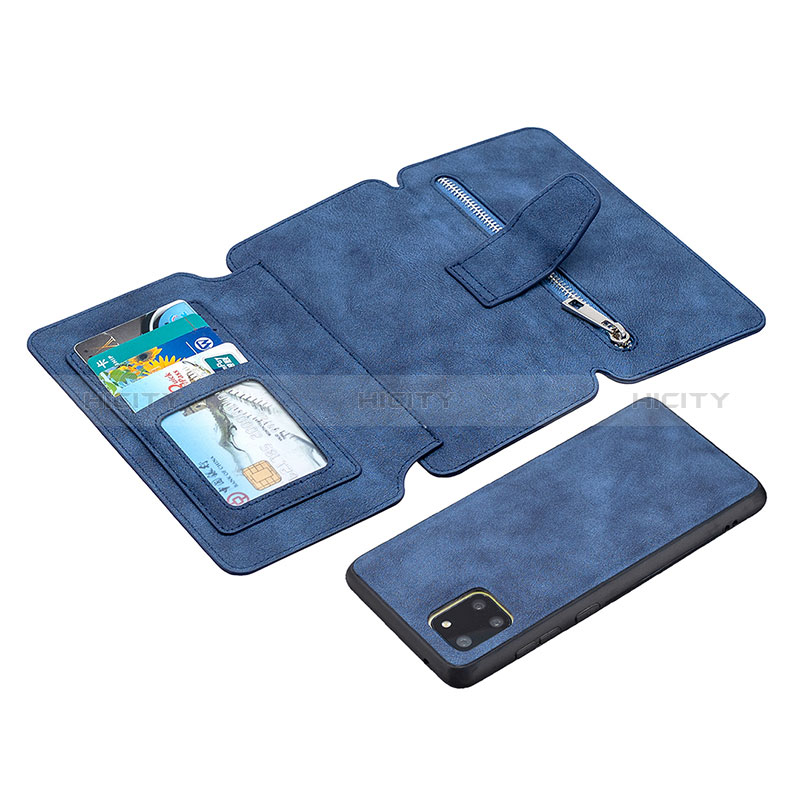 Coque Portefeuille Livre Cuir Etui Clapet B18F pour Samsung Galaxy A81 Plus