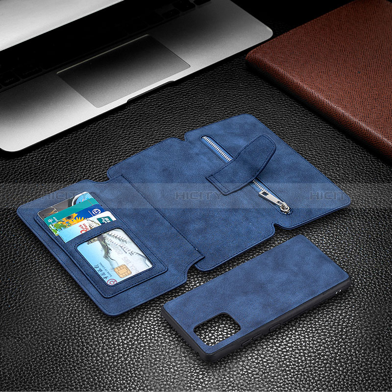 Coque Portefeuille Livre Cuir Etui Clapet B18F pour Samsung Galaxy A91 Plus