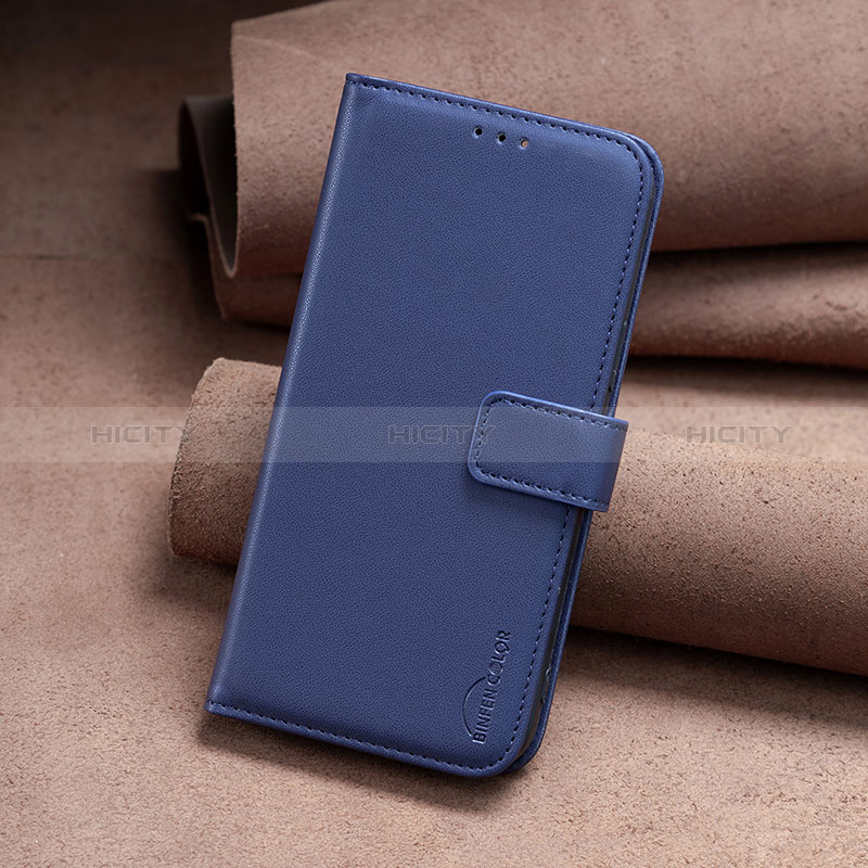 Coque Portefeuille Livre Cuir Etui Clapet B22F pour Nokia C32 Bleu Plus
