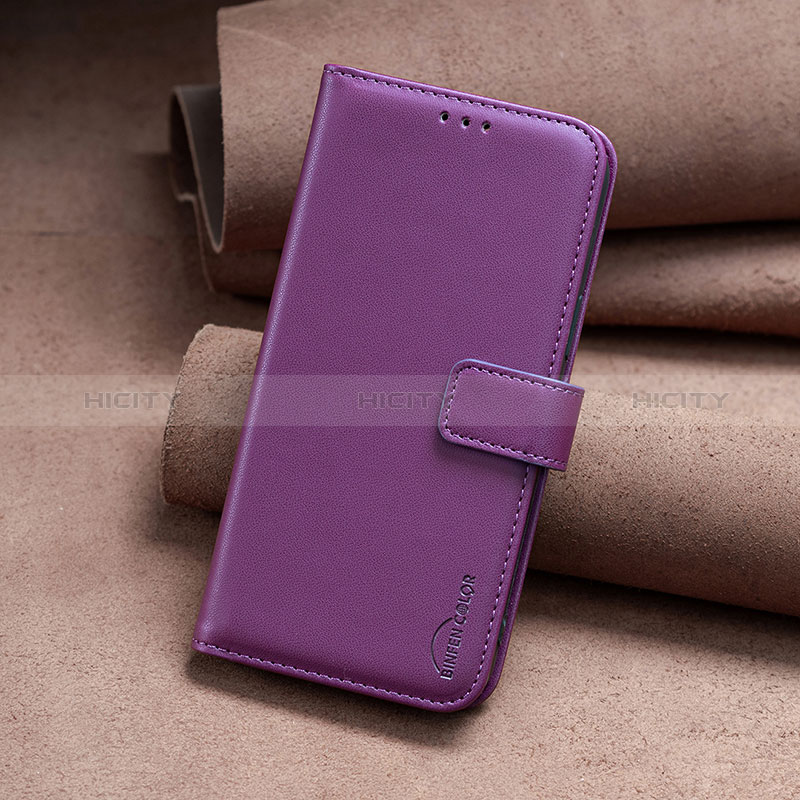 Coque Portefeuille Livre Cuir Etui Clapet B22F pour Nokia C32 Violet Plus