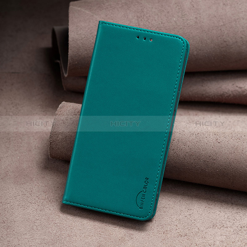 Coque Portefeuille Livre Cuir Etui Clapet B25F pour Xiaomi Redmi 12 4G Vert Plus