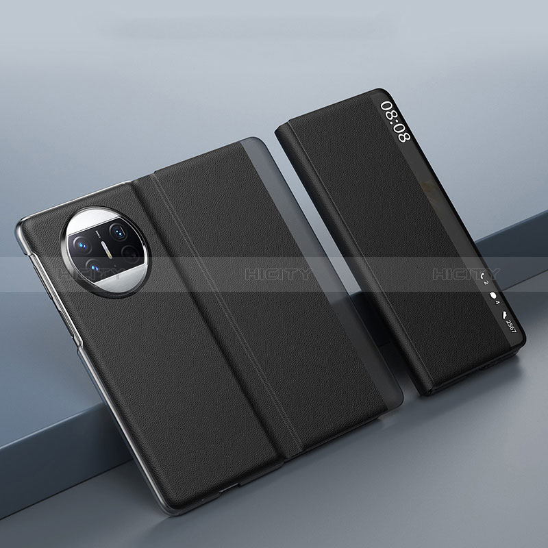 Coque Portefeuille Livre Cuir Etui Clapet BH1 pour Huawei Mate X3 Plus