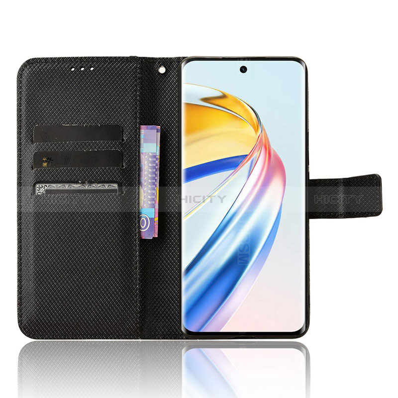 Coque Portefeuille Livre Cuir Etui Clapet BY1 pour Huawei Honor Magic6 Lite 5G Plus