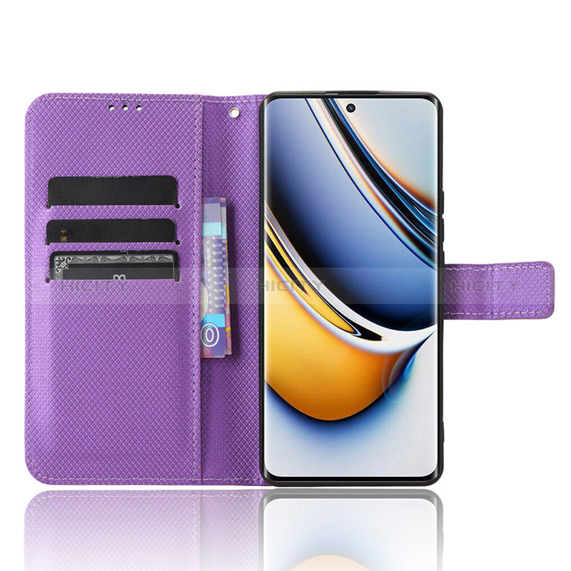 Coque Portefeuille Livre Cuir Etui Clapet BY1 pour Realme 11 Pro 5G Plus
