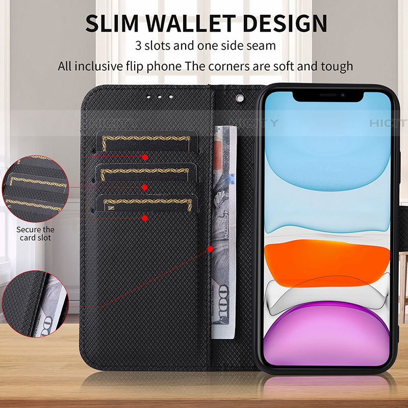 Coque Portefeuille Livre Cuir Etui Clapet BY1 pour Samsung Galaxy A03s Plus
