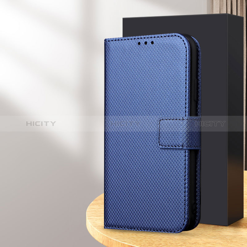 Coque Portefeuille Livre Cuir Etui Clapet BY1 pour Samsung Galaxy S24 Plus 5G Bleu Plus