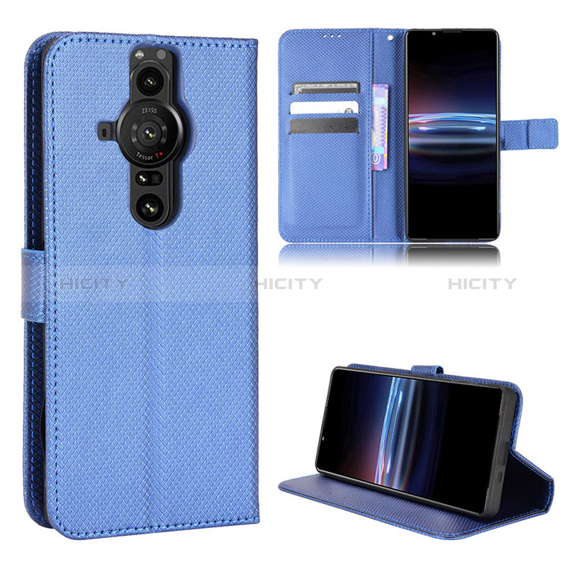 Coque Portefeuille Livre Cuir Etui Clapet BY1 pour Sony Xperia PRO-I Plus