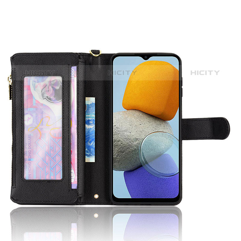 Coque Portefeuille Livre Cuir Etui Clapet BY2 pour Samsung Galaxy M23 5G Plus