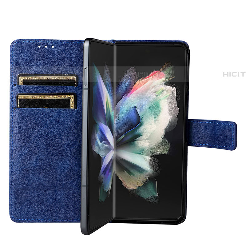 Coque Portefeuille Livre Cuir Etui Clapet BY2 pour Samsung Galaxy Z Fold4 5G Plus