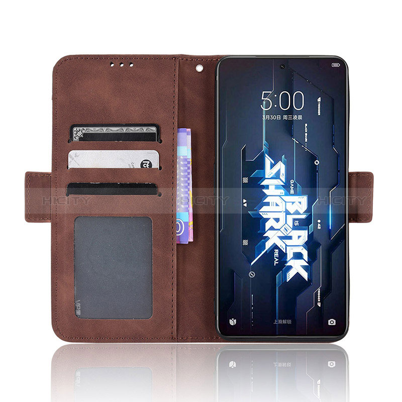 Coque Portefeuille Livre Cuir Etui Clapet BY2 pour Xiaomi Black Shark 4S 5G Plus