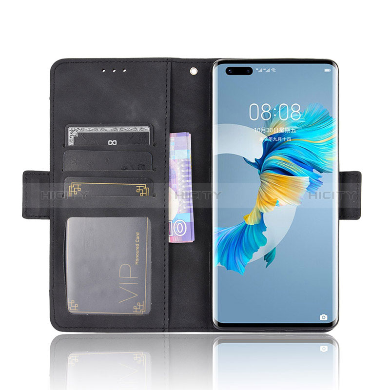 Coque Portefeuille Livre Cuir Etui Clapet BY3 pour Huawei Mate 40 Pro Plus