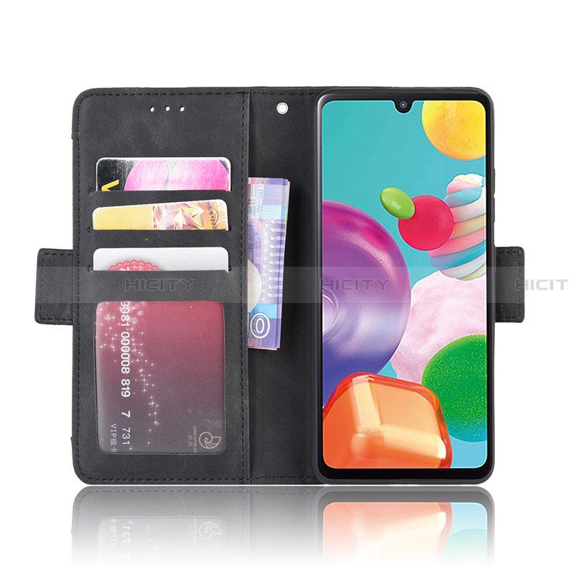 Coque Portefeuille Livre Cuir Etui Clapet BY3 pour Samsung Galaxy A41 SC-41A Plus