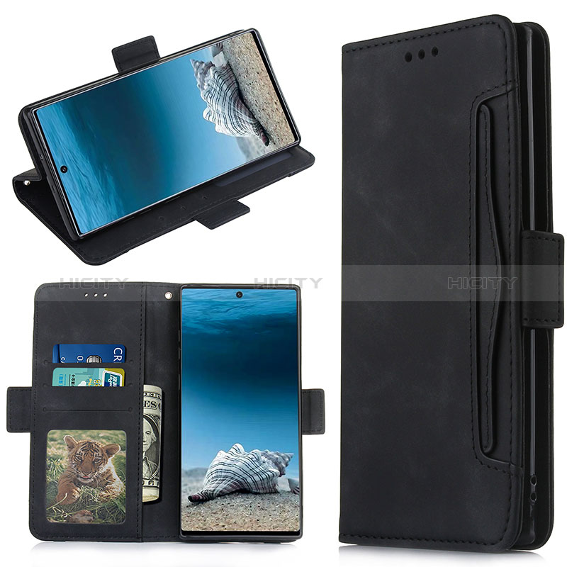 Coque Portefeuille Livre Cuir Etui Clapet BY3 pour Samsung Galaxy Note 10 Plus 5G Plus