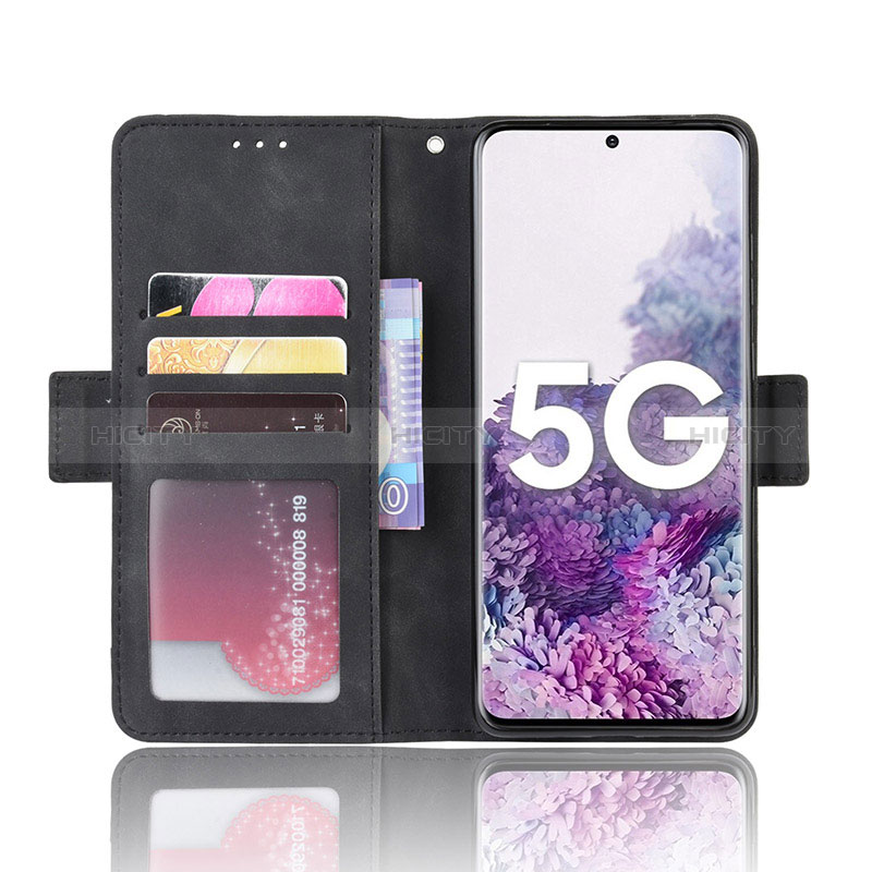 Coque Portefeuille Livre Cuir Etui Clapet BY3 pour Samsung Galaxy S20 Plus Plus