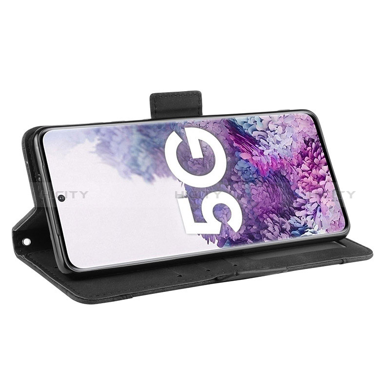 Coque Portefeuille Livre Cuir Etui Clapet BY3 pour Samsung Galaxy S20 Plus Plus