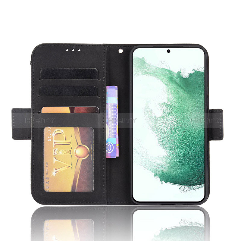Coque Portefeuille Livre Cuir Etui Clapet BY3 pour Samsung Galaxy S22 5G Plus