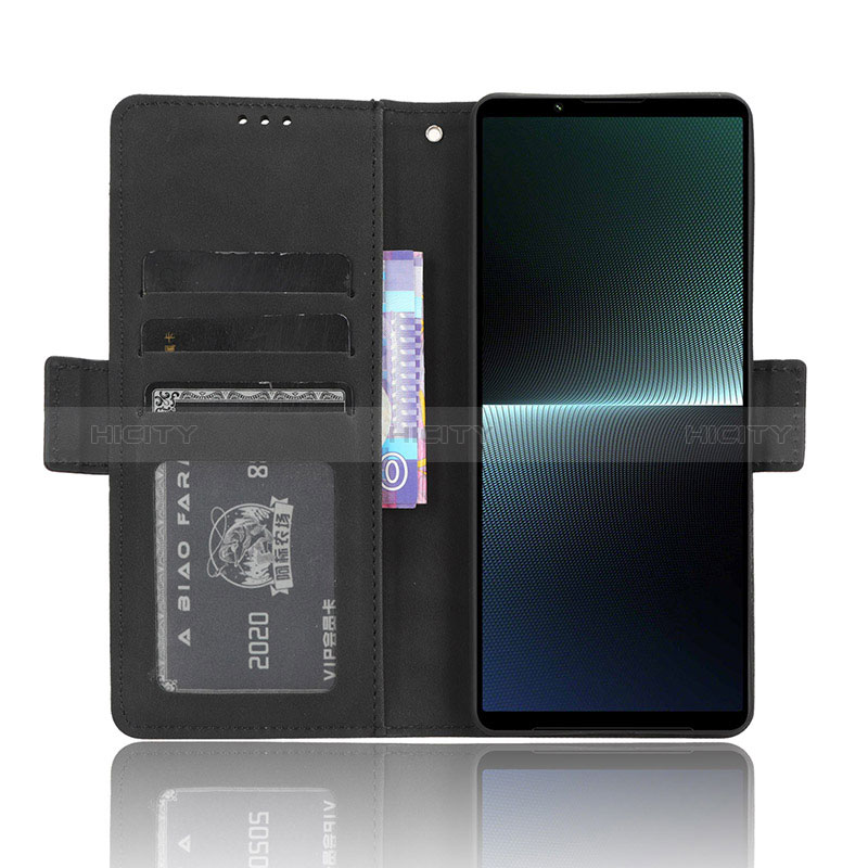 Coque Portefeuille Livre Cuir Etui Clapet BY3 pour Sony Xperia 1 V Plus