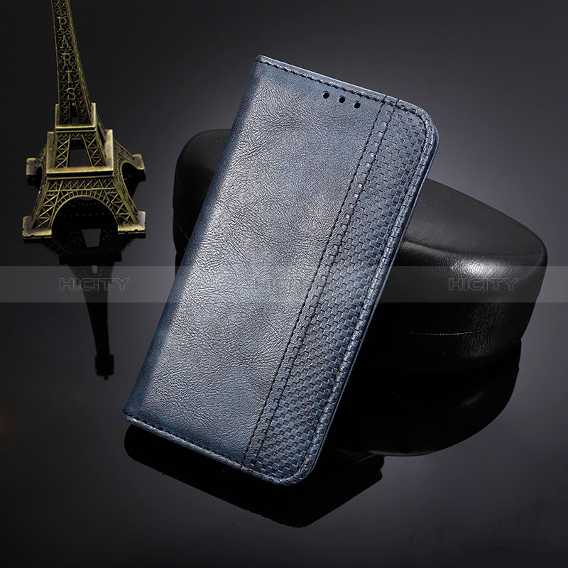Coque Portefeuille Livre Cuir Etui Clapet BY4 pour Nokia X20 Bleu Plus